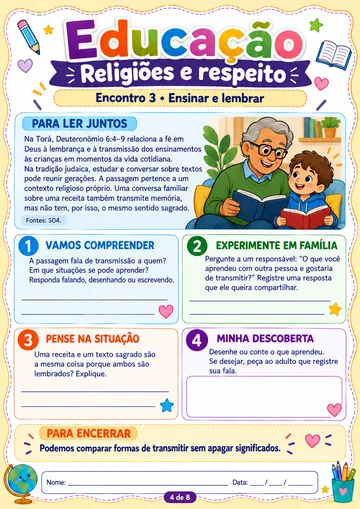 Página 4 da unidade 2: Ensinar e lembrar